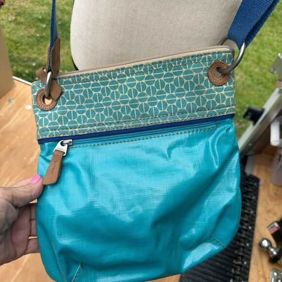Fossil Stylish Blue and Teal Women's Bag - Picture 4 of 8